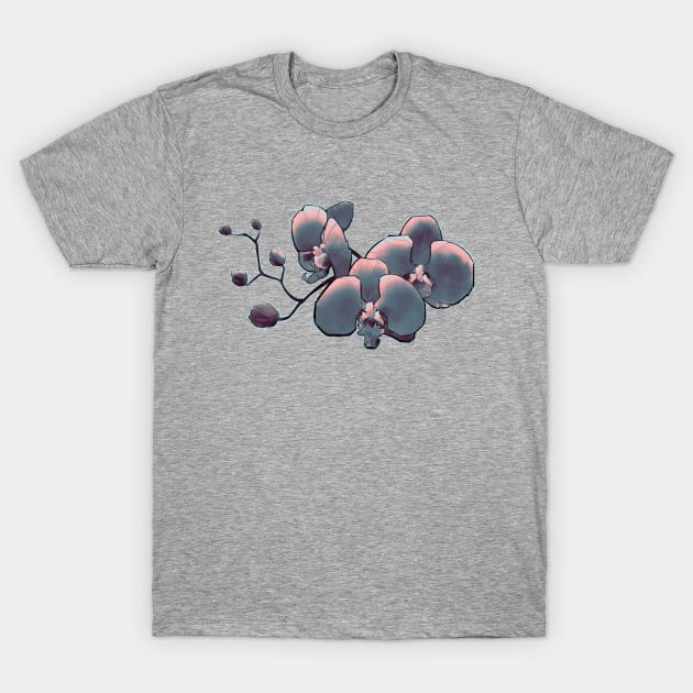 dark orchid flowers T-Shirt by weilertsen